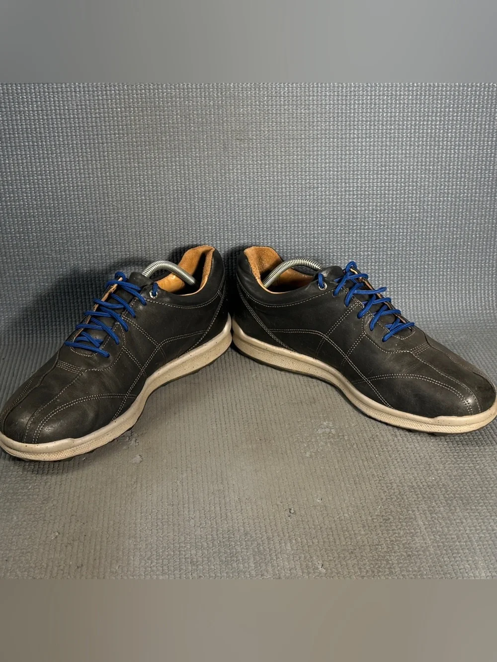 FootJoy Versaluxe Men’s Black Leather Soft Spike less Golf Shoes 57254 Size 11